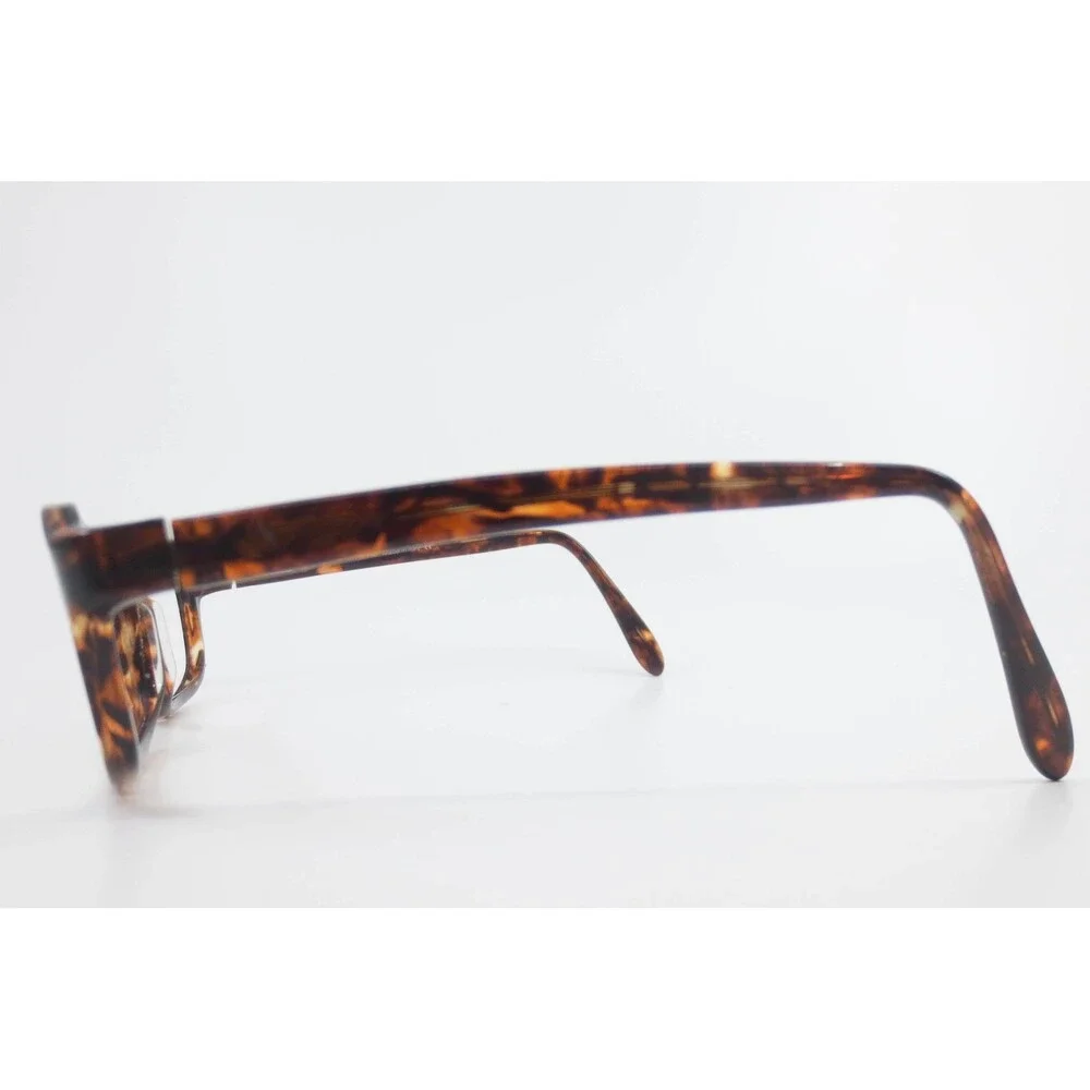 Kirkland Signature Mazatlan Havana Tortoise Rectangular Eyeglass Frames